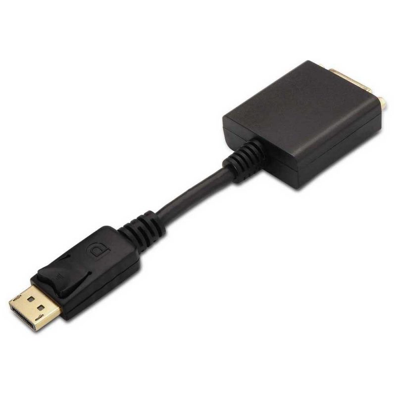 Adaptors | DisplayPort To DVI M/F 15 cm Black Adaptors Adaptors