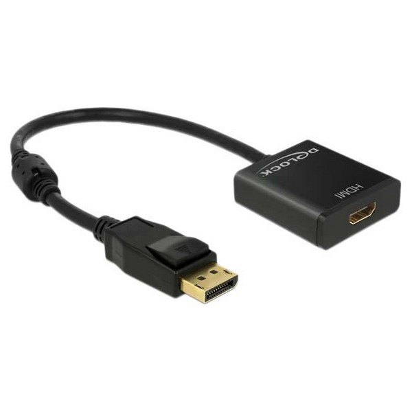 Adaptors | DisplayPort To HDMI M/F Adapter 4K 20 cm Black Adaptors Adaptors