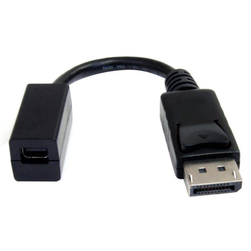 Adaptors | DisplayPort to Mini DisplayPort Adapter Black Adaptors Adaptors