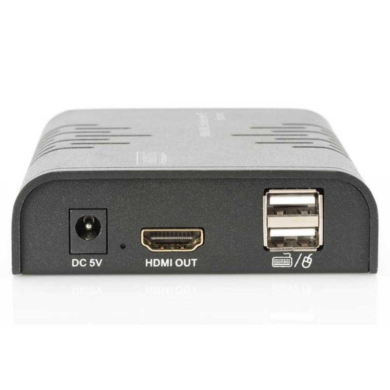 Adaptors | DS-55202 Ethernet+HDMI Extender 120 m Black Adaptors Adaptors