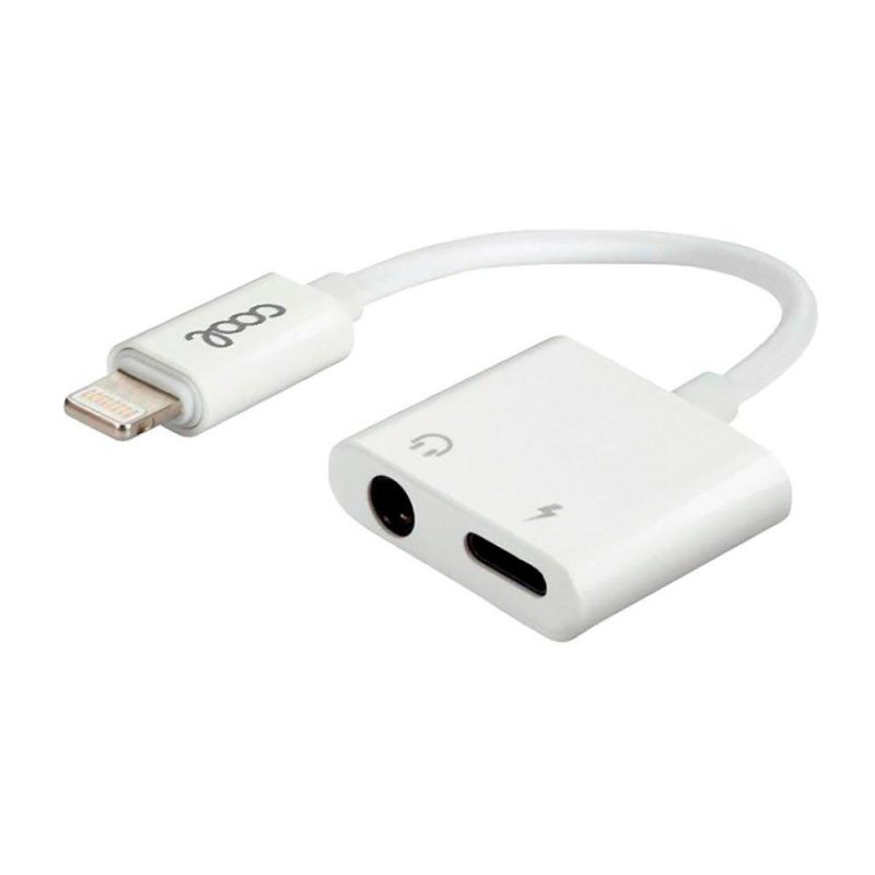 Adaptors | Dual Adapter Cable White Adaptors Adaptors