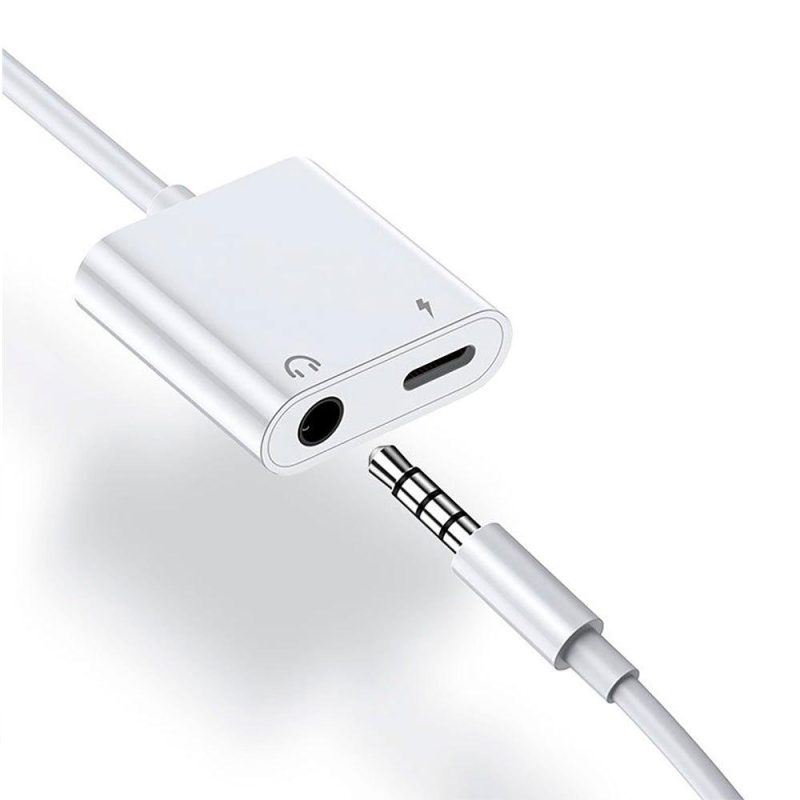 Adaptors | Dual Adapter Cable White Adaptors Adaptors