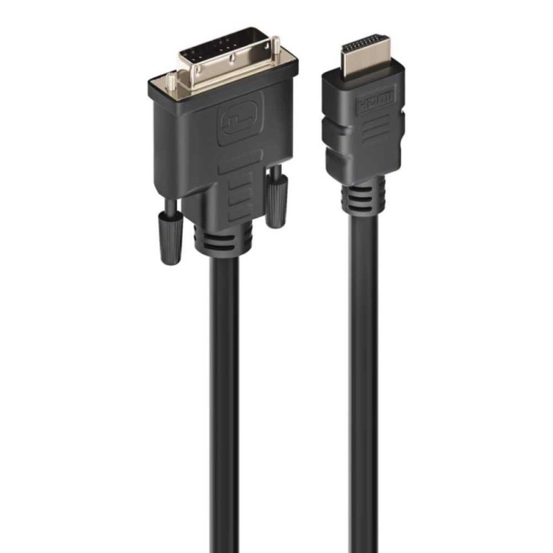 Adaptors | EC1350 HDMI to DVI adapter Black Adaptors Adaptors