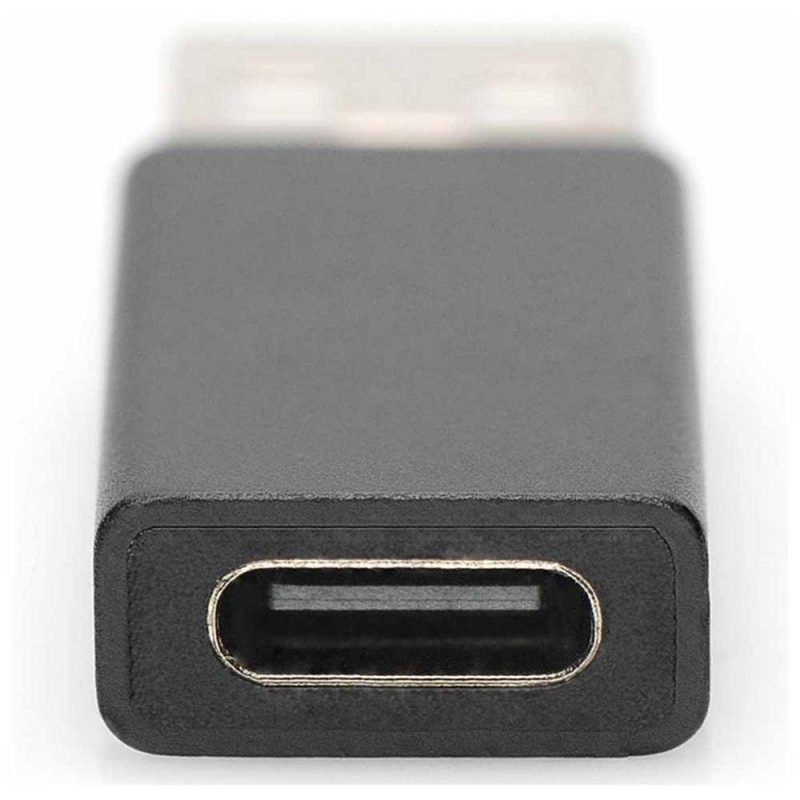 Adaptors | EW9650 USB-A To USB-C M/F Adapter Black Adaptors Adaptors