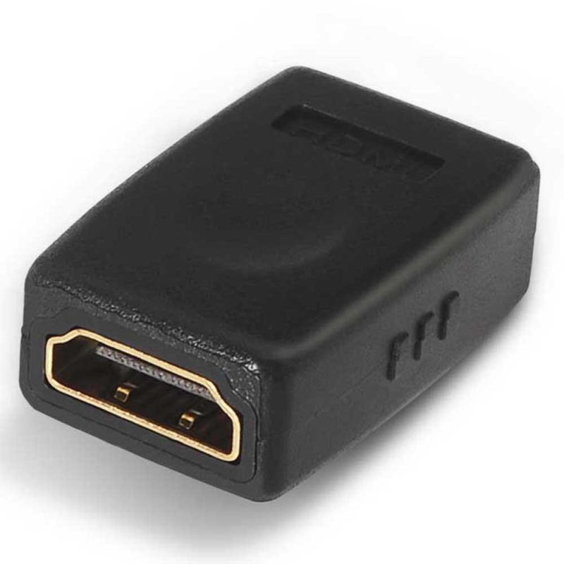 Adaptors | Extensor HDMI A Female/Female Adapter Black Adaptors Adaptors