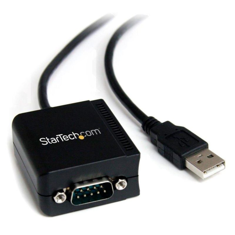 Adaptors | FTDI USB to Serial Adapter Cable w/ COM Black Adaptors Adaptors