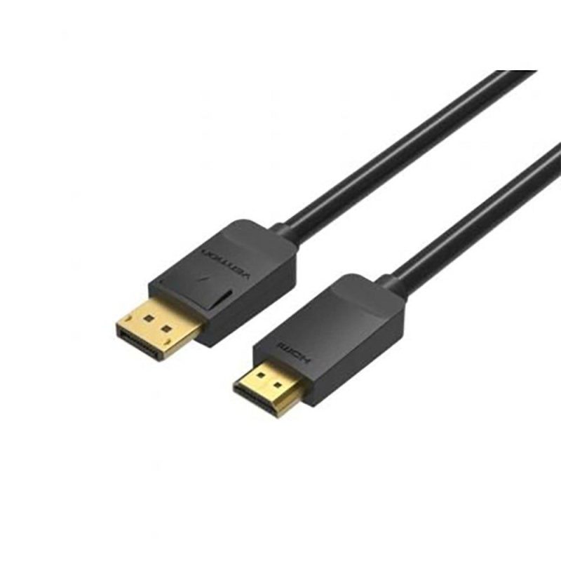 Adaptors | HADBG 1.5 m HDMI To DisplayPort Converter Black Adaptors Adaptors