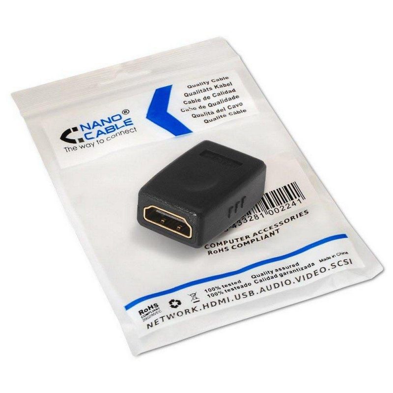 Adaptors | HDMI Adapter Black Adaptors Adaptors