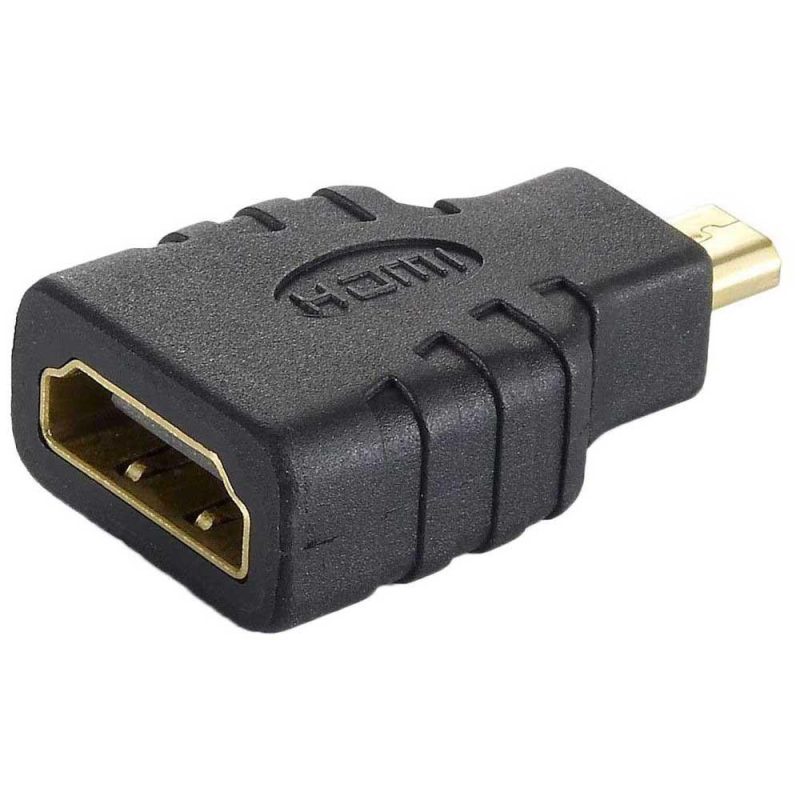 Adaptors | HDMI M/F Adapter Black Adaptors Adaptors