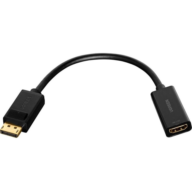 Adaptors | HDMI To DisplayPort Adapter 4K Black Adaptors Adaptors