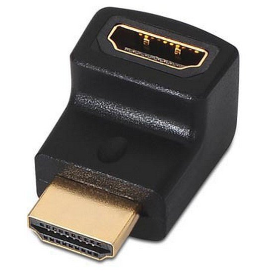 Adaptors | HDMI V1.3 90º Adapter Black Adaptors Adaptors