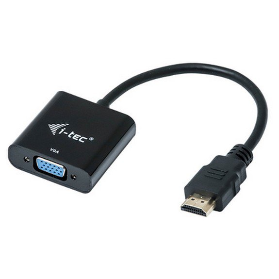 Adaptors | HDMI – VGA Adapter Black Adaptors Adaptors