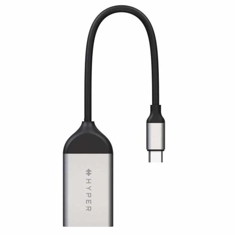 Adaptors | HyperDrive USB-C To RJ45 Adapter Silver /Black Adaptors Adaptors