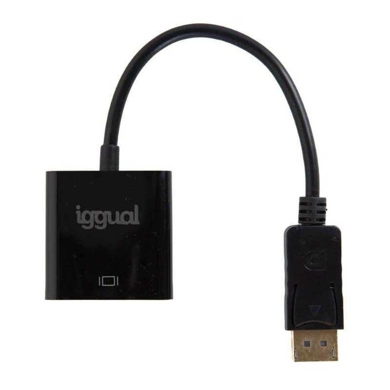 Adaptors | IGG319062 DisplayPort to VGA adapter Black Adaptors Adaptors