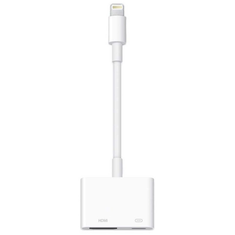 Adaptors | Lightning To AV Digital Adapter White Adaptors Adaptors