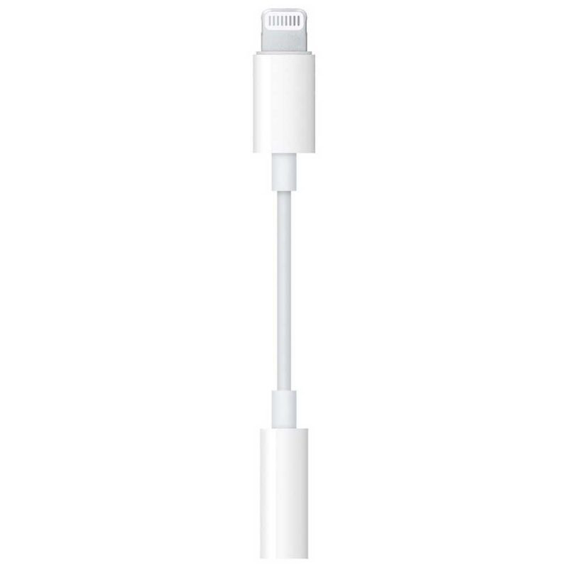 Adaptors | Lightning To Jack-H 3.5 mm Adapter White Adaptors Adaptors