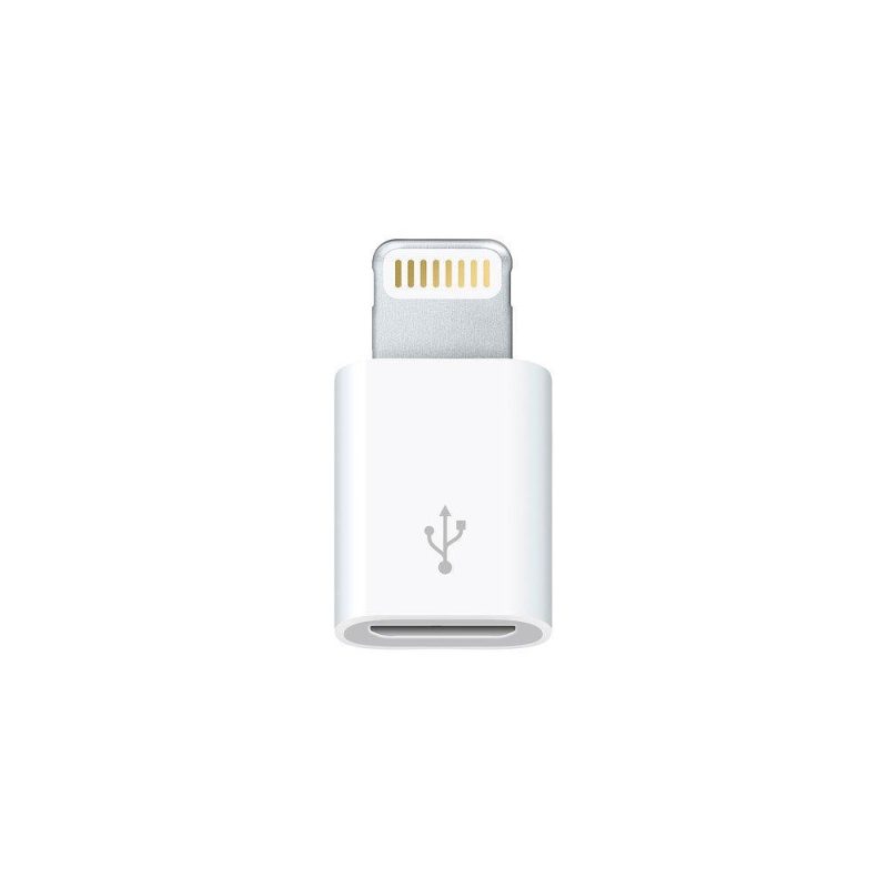 Adaptors | Lightning To Micro USB Adapter White Adaptors Adaptors