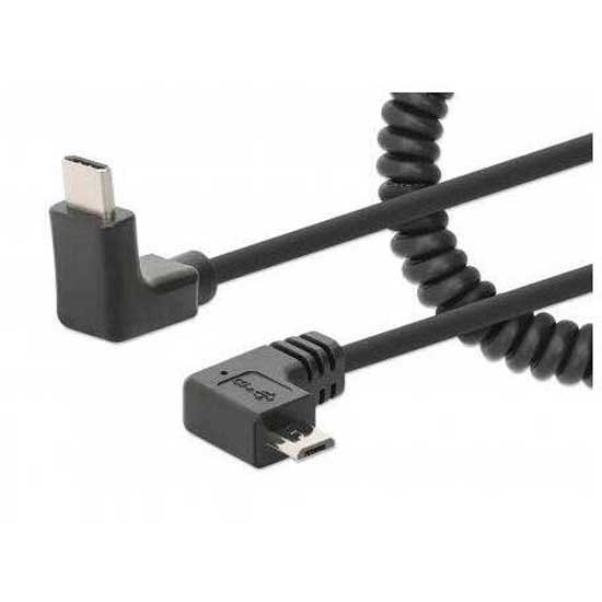 Adaptors | MANHA-356244 USB-C to micro USB adapter Black Adaptors Adaptors