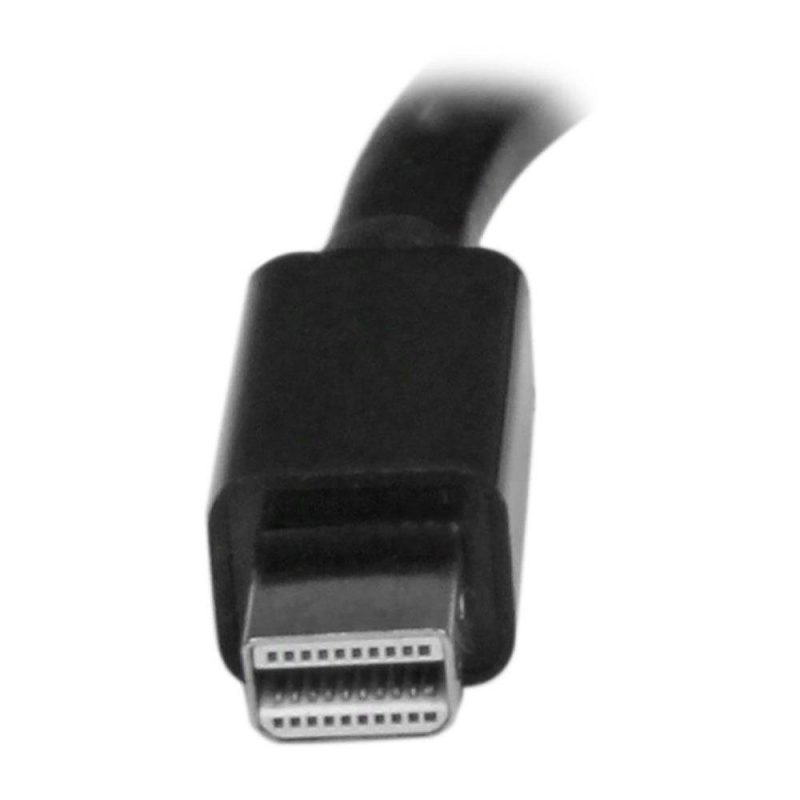 Adaptors | mDP To HDMI VGA Adapter Black Adaptors Adaptors