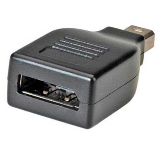 Adaptors | Mini DisplayPort To DisplayPort Adapter Black Adaptors Adaptors