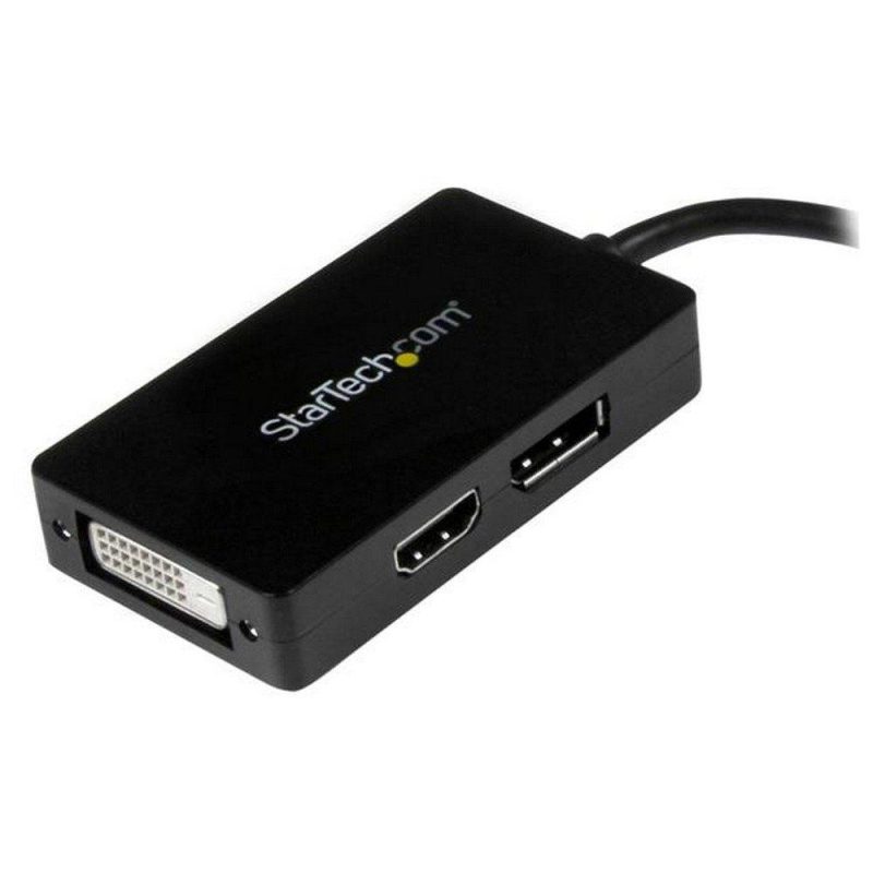 Adaptors | Mini DisplayPort To DisplayPort DVI HDMI Adapter Black Adaptors Adaptors