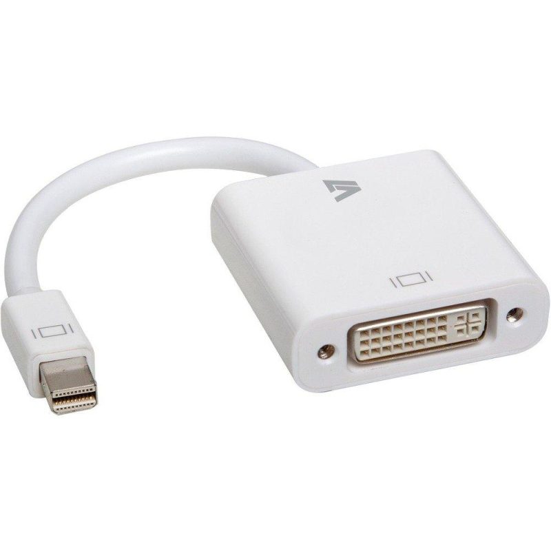 Adaptors | Mini DisplayPort To DVI Adapter White Adaptors Adaptors