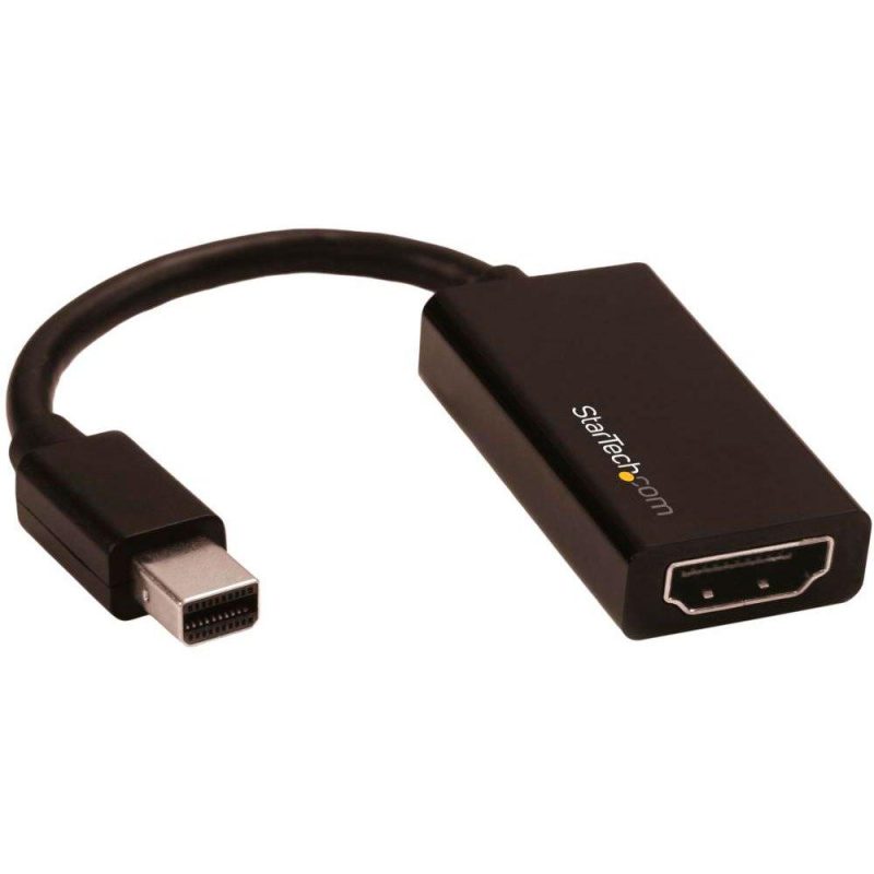 Adaptors | Mini DisplayPort to HDMI Adapter-4K60 Black Adaptors Adaptors