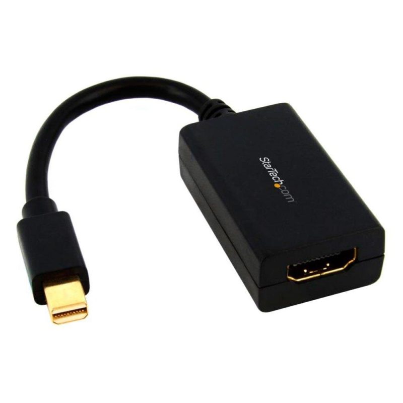 Adaptors | Mini DisplayPort to HDMI Adapter Black Adaptors Adaptors