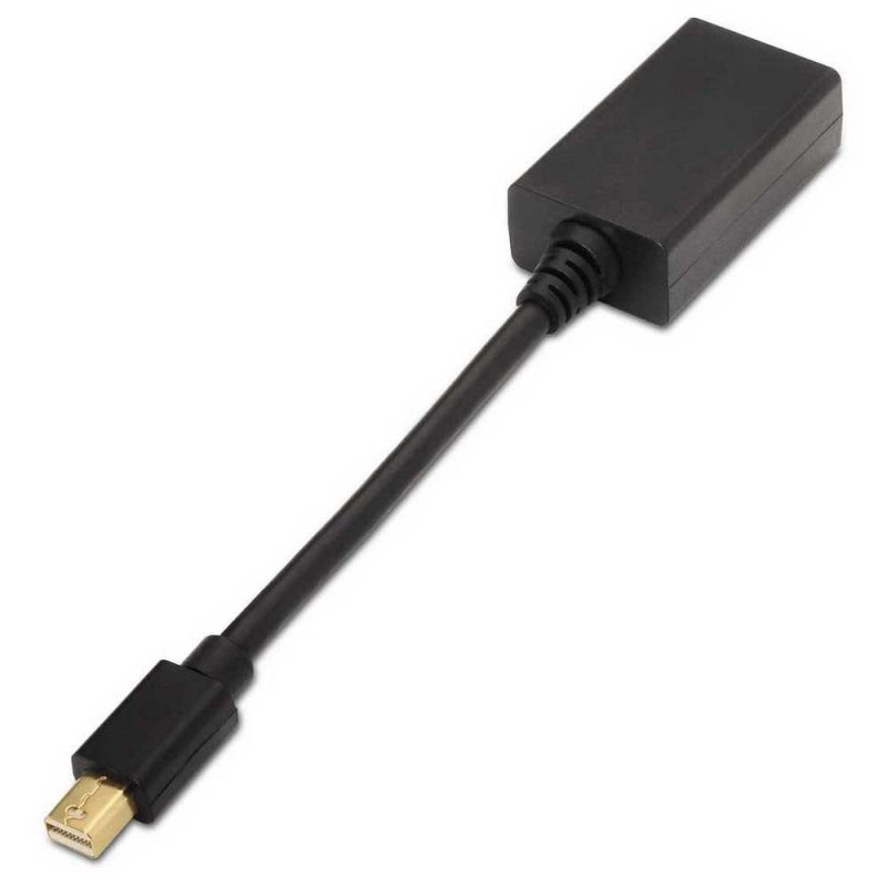 Adaptors | Mini DisplayPort To HDMI M/F 15 cm Black Adaptors Adaptors