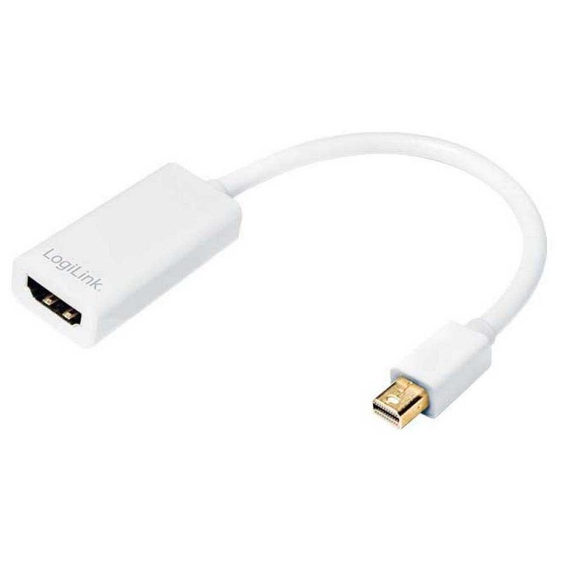 Adaptors | Mini DisplayPort To HDMI M/F Adapter 10 cm White Adaptors Adaptors