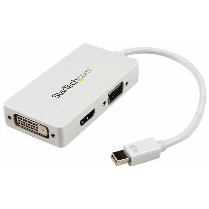 Adaptors | Mini DisplayPort VGA DVI HDMI Adapter Black Adaptors Adaptors