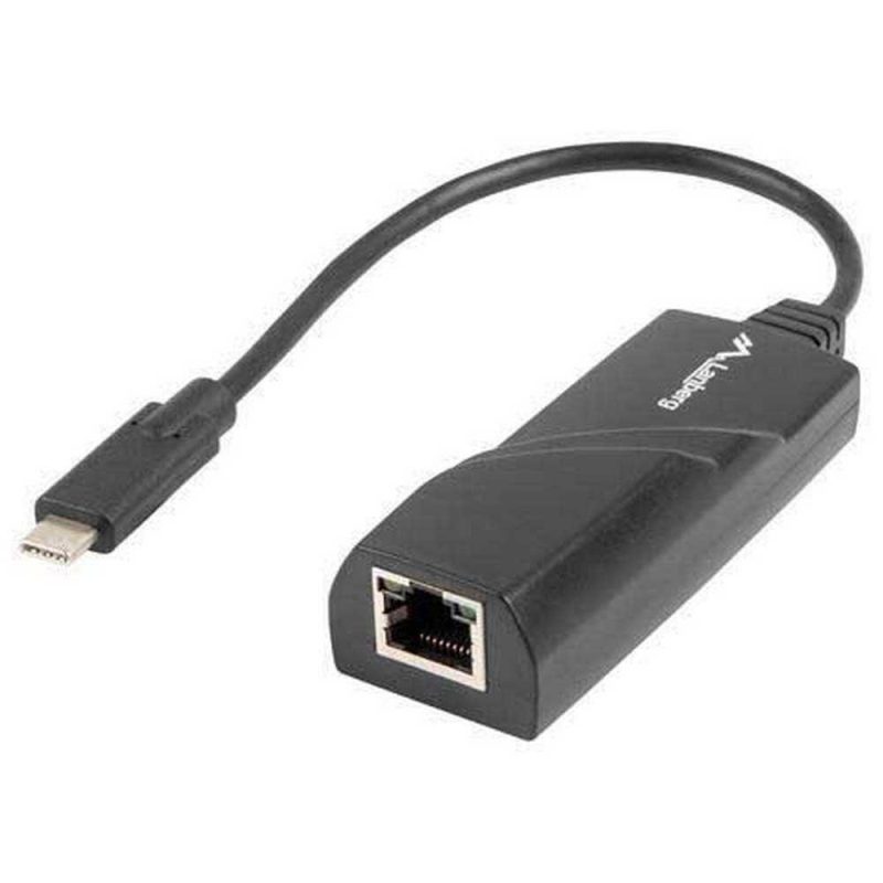 Adaptors | NC-1000-02 USB-C To RJ45 Adapter Black Adaptors Adaptors