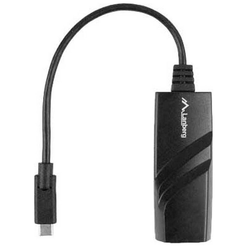 Adaptors | NC-1000-02 USB-C To RJ45 Adapter Black Adaptors Adaptors