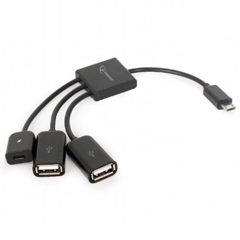 Adaptors | OTG-2 USB USB Adapter Black Adaptors Adaptors