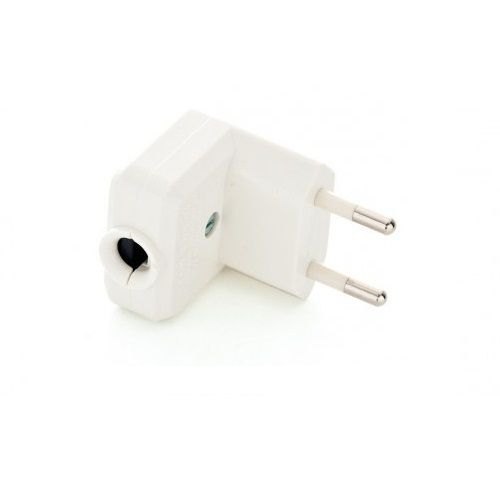 Adaptors | Plugolar Bipolar Plug And Male -250V Bipolar Plug White Adaptors Adaptors