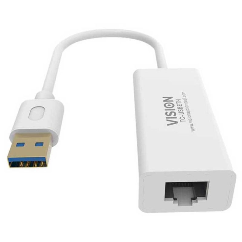 Adaptors | Professional USB-A To RJ45 Adapter White Adaptors Adaptors