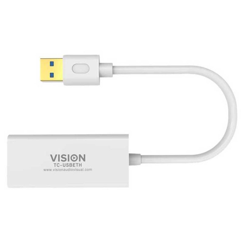 Adaptors | Professional USB-A To RJ45 Adapter White Adaptors Adaptors