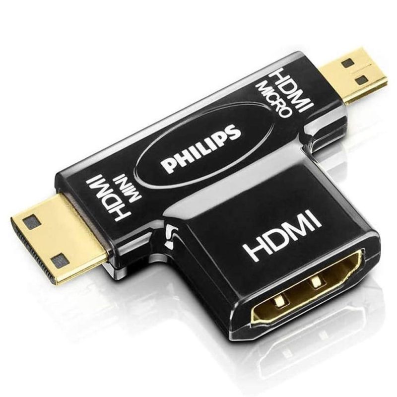 Adaptors | SWV2429W/10 HDMI to micro HDMI adapter Black Adaptors Adaptors