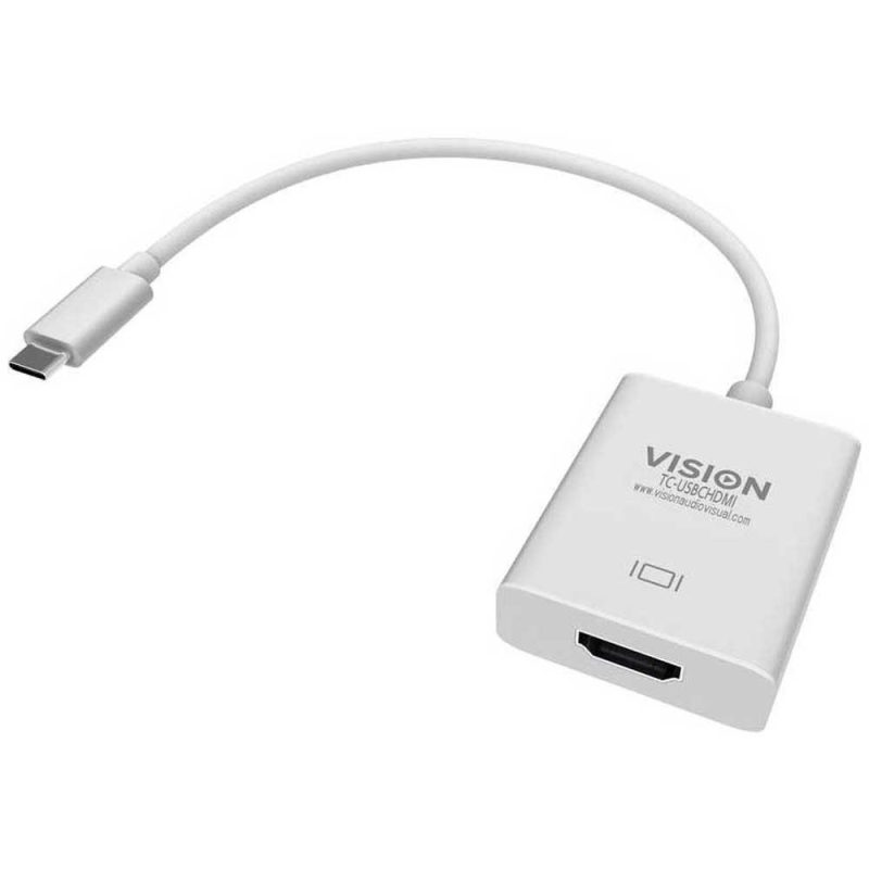 Adaptors | TC 116790 USB-C To HDMI Adapter White Adaptors Adaptors