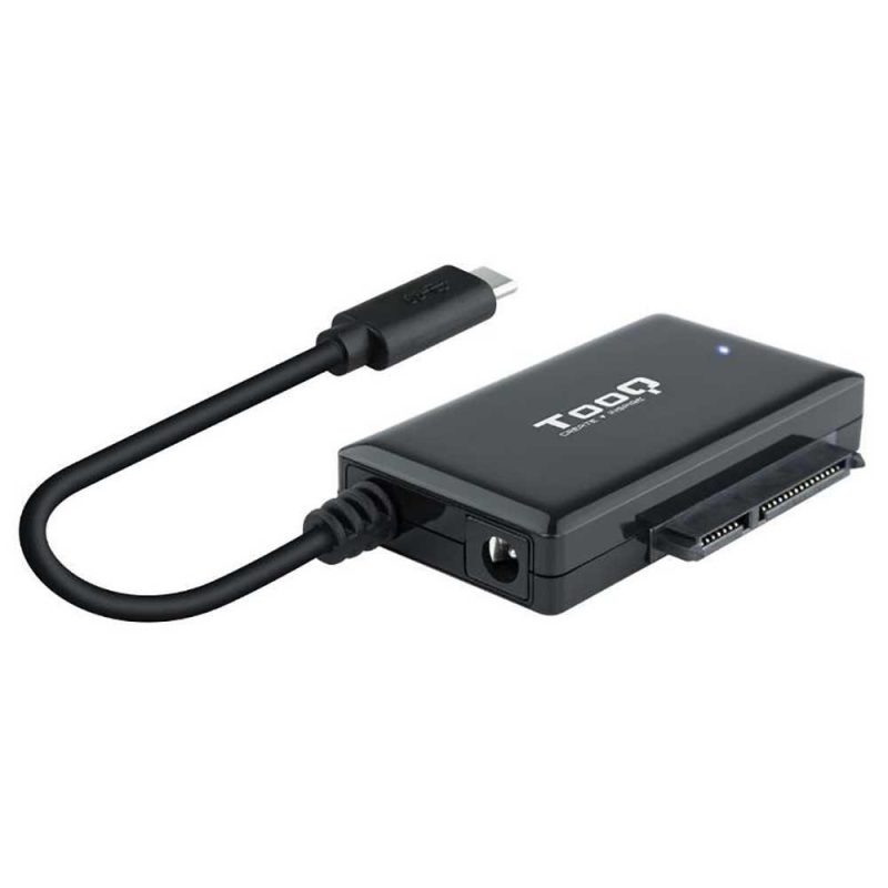 Adaptors | TQHDA-02C USB-C To SATA Adapter Black Adaptors Adaptors