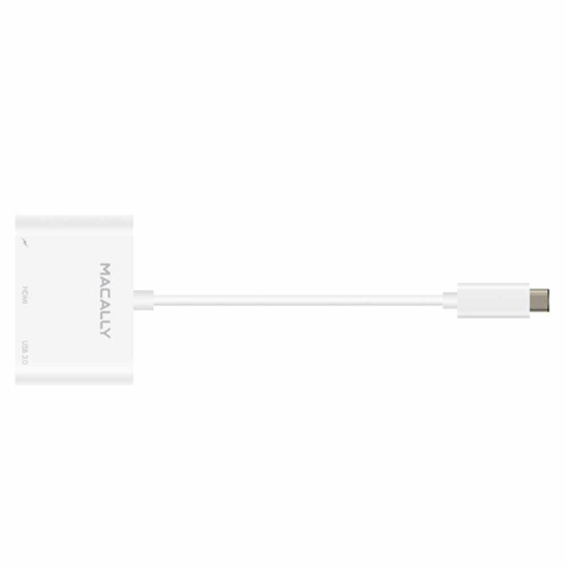 Adaptors | UCHDMI4K 3×1 USB-C To HDMI Adapter White Adaptors Adaptors