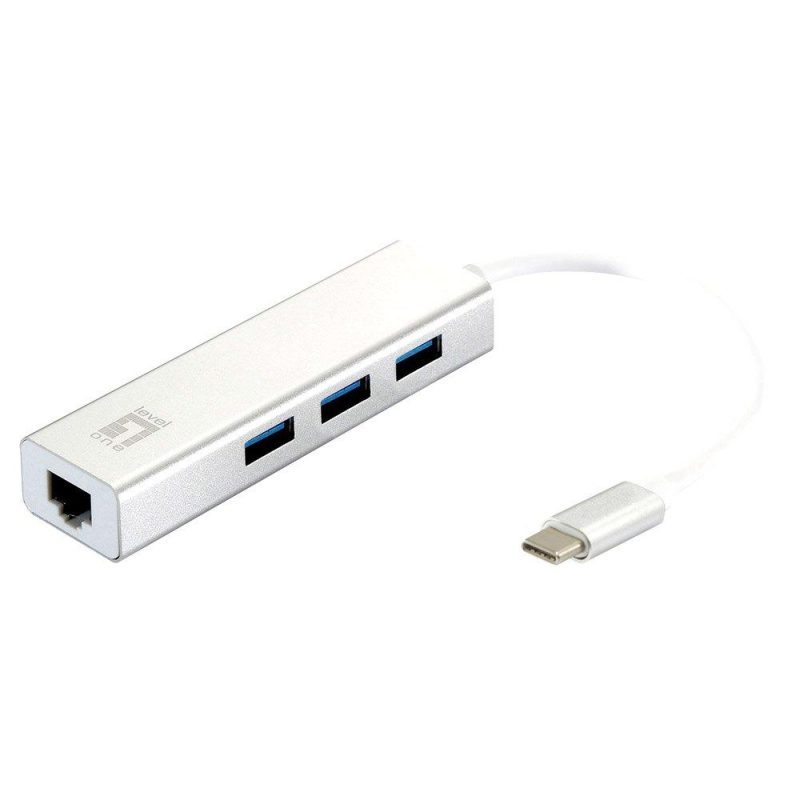 Adaptors | USB-0504 Gigabit USB-C Network Adapter Silver Adaptors Adaptors