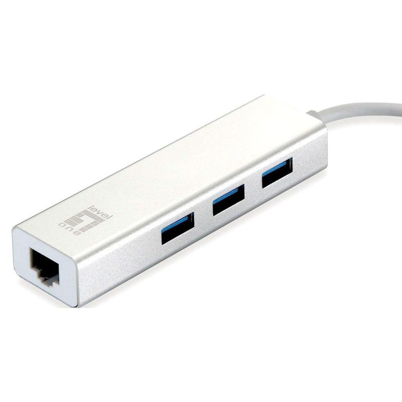 Adaptors | USB-0504 Gigabit USB-C Network Adapter Silver Adaptors Adaptors