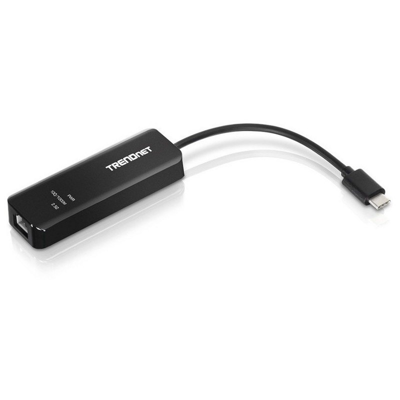 Adaptors | USB-C 3.1 To 2.5GBASE-T Ethernet Adapter Black Adaptors Adaptors