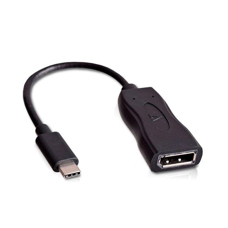 Adaptors | USB-C To DP Adapter Black Adaptors Adaptors