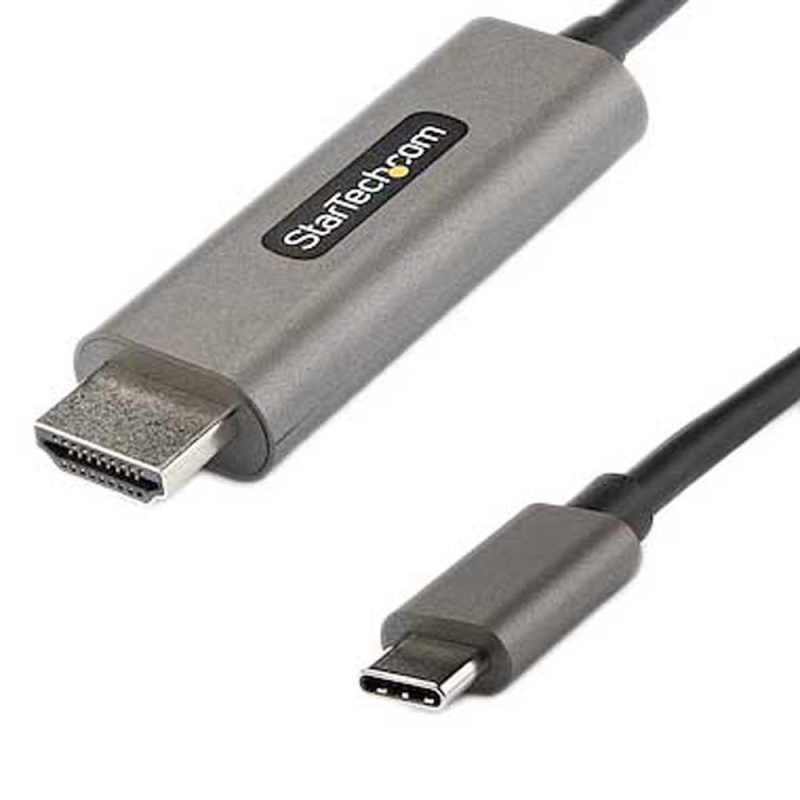 Adaptors | USB C To HDMI 4K Adapter 2 m Black Adaptors Adaptors