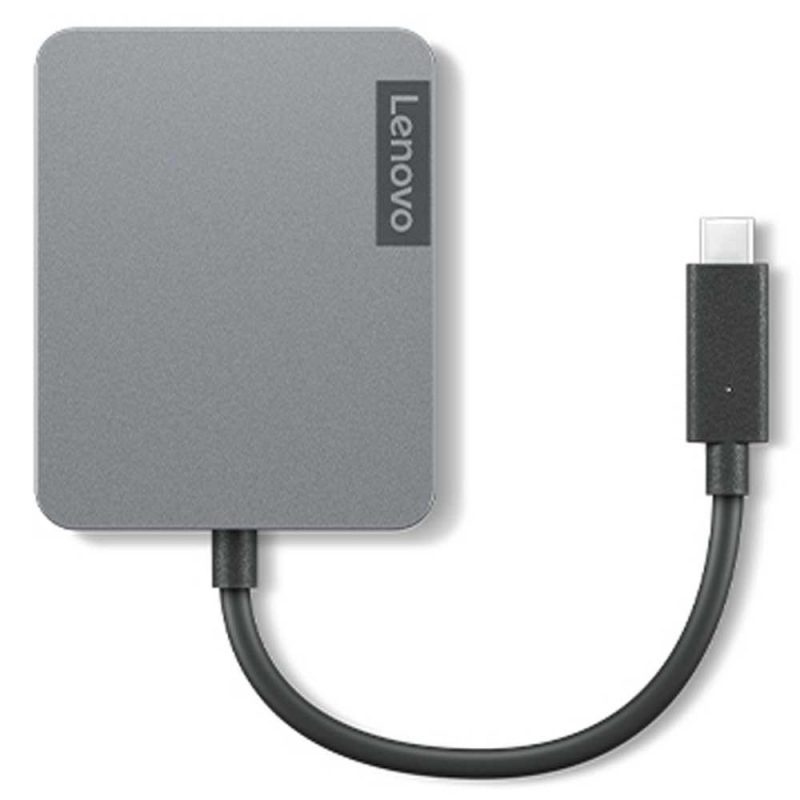 Adaptors | USB C To HDMI/VGA Adapter Grey Adaptors Adaptors