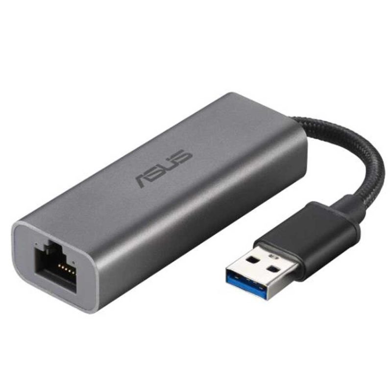 Adaptors | USB-C2500 USB To Ethernet Adapter Grey Adaptors Adaptors