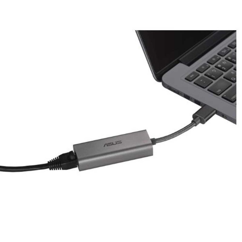 Adaptors | USB-C2500 USB To Ethernet Adapter Grey Adaptors Adaptors