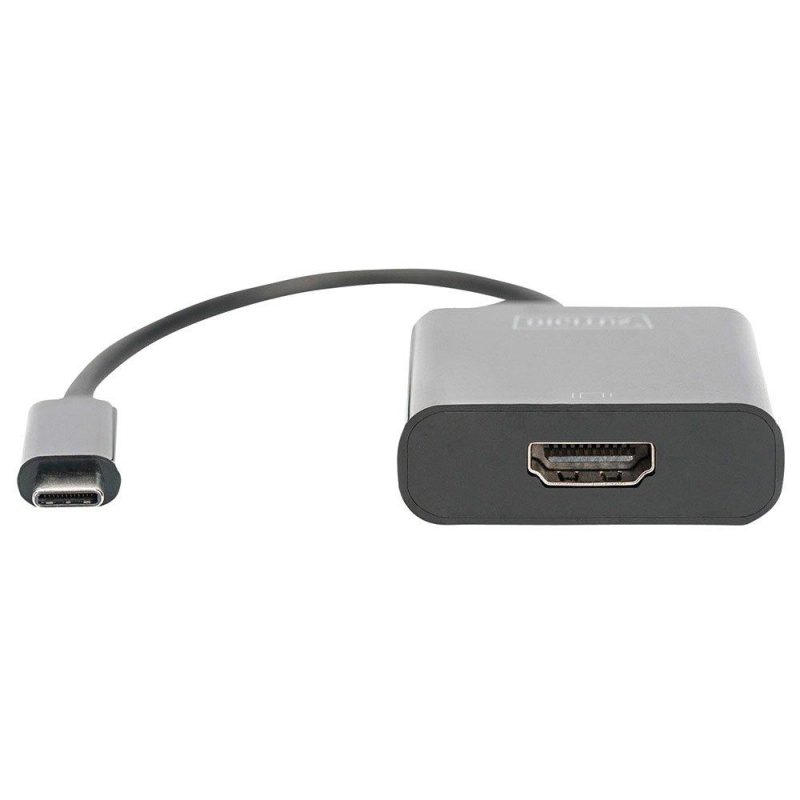 Adaptors | USB Type-C HDMI Graphic 4K/30Hz Adapter Black Adaptors Adaptors